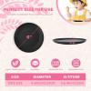 imageHomienly 10 inch Wheat Straw Dinner Plates Set of 8  Alternative to Plastic Microwave ampamp Dishwasher Safe Unbreakable Kids Plates with 4 Colors Classic BrightBlack