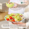 imageHomienly 40Piece Wheat Straw Dinnerware Sets Unbreakable Reusable Dinnerware Set Service for 8 Kitchen Cups Plates and Bowls Set Dishwasher Microwave Safe Dishes Set for Camping Party  MondrianMemphis Series