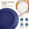 imageHomienly 40Piece Wheat Straw Dinnerware Sets Unbreakable Reusable Dinnerware Set Service for 8 Kitchen Cups Plates and Bowls Set Dishwasher Microwave Safe Dishes Set for Camping Party  MondrianIsland Matte