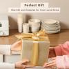 imageHomienly 40Piece Wheat Straw Dinnerware Sets Unbreakable Reusable Dinnerware Set Service for 8 Kitchen Cups Plates and Bowls Set Dishwasher Microwave Safe Dishes Set for Camping Party  MondrianBeige