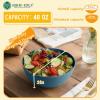 imageHomienly Large Salad Bowls Large Soup Bowls Set of 8Wheat Straw BowlsServing Bowl Set for Wedding Parties 60 Oz Big Bowl for Kitchen Salad Soup Microwave and Dishwasher SafeMulti ColorBlue