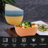 imageHomienly Large Salad Bowls Large Soup Bowls Set of 8Wheat Straw BowlsServing Bowl Set for Wedding Parties 60 Oz Big Bowl for Kitchen Salad Soup Microwave and Dishwasher SafeMulti Color6 PCS Colorful