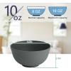 imageHomienly Large Salad Bowls Large Soup Bowls Set of 8Wheat Straw BowlsServing Bowl Set for Wedding Parties 60 Oz Big Bowl for Kitchen Salad Soup Microwave and Dishwasher SafeMulti ColorDark Gray