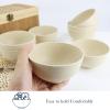 imageHomienly Large Salad Bowls Large Soup Bowls Set of 8Wheat Straw BowlsServing Bowl Set for Wedding Parties 60 Oz Big Bowl for Kitchen Salad Soup Microwave and Dishwasher SafeMulti ColorBeige