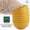 imageHomienly Large Salad Bowls Large Soup Bowls Set of 8Wheat Straw BowlsServing Bowl Set for Wedding Parties 60 Oz Big Bowl for Kitchen Salad Soup Microwave and Dishwasher SafeMulti ColorYellow