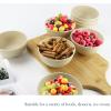 imageHomienly Large Salad Bowls Large Soup Bowls Set of 8Wheat Straw BowlsServing Bowl Set for Wedding Parties 60 Oz Big Bowl for Kitchen Salad Soup Microwave and Dishwasher SafeMulti ColorBeige