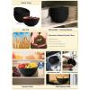 imageHomienly Large Salad Bowls Large Soup Bowls Set of 8Wheat Straw BowlsServing Bowl Set for Wedding Parties 60 Oz Big Bowl for Kitchen Salad Soup Microwave and Dishwasher SafeMulti ColorBlack
