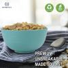 imageHomienly Large Salad Bowls Large Soup Bowls Set of 8Wheat Straw BowlsServing Bowl Set for Wedding Parties 60 Oz Big Bowl for Kitchen Salad Soup Microwave and Dishwasher SafeMulti ColorMulticolor