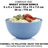 imageHomienly Large Salad Bowls Large Soup Bowls Set of 8Wheat Straw BowlsServing Bowl Set for Wedding Parties 60 Oz Big Bowl for Kitchen Salad Soup Microwave and Dishwasher SafeMulti ColorLight