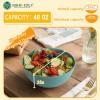 imageHomienly Large Salad Bowls Large Soup Bowls Set of 8Wheat Straw BowlsServing Bowl Set for Wedding Parties 60 Oz Big Bowl for Kitchen Salad Soup Microwave and Dishwasher SafeMulti ColorMulticolor