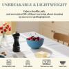 imageHomienly Large Salad Bowls Large Soup Bowls Set of 8Wheat Straw BowlsServing Bowl Set for Wedding Parties 60 Oz Big Bowl for Kitchen Salad Soup Microwave and Dishwasher SafeMulti ColorMulticolorMatte