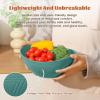 imageHomienly Wheat Straw Bowls Set Serving Bowls Plastic Bowls Reusable 26oz Microwave ampamp Dishwasher Safe Cereal Bowls Unbreakable for CerealSaladFruitSoup Bowls Modern Color6 PCSMulti