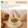 imageHomienly Wheat Straw Bowls Set Serving Bowls Plastic Bowls Reusable 26oz Microwave ampamp Dishwasher Safe Cereal Bowls Unbreakable for CerealSaladFruitSoup Bowls Modern Color4 PCSMondrian Style