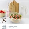 imageHomienly Wheat Straw Bowls Set Serving Bowls Plastic Bowls Reusable 26oz Microwave ampamp Dishwasher Safe Cereal Bowls Unbreakable for CerealSaladFruitSoup Bowls Modern Color6 PCSBeige