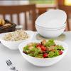 imageHomienly Wheat Straw Bowls Set Serving Bowls Plastic Bowls Reusable 26oz Microwave ampamp Dishwasher Safe Cereal Bowls Unbreakable for CerealSaladFruitSoup Bowls Modern Color6 PCSWhite
