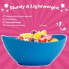imageHomienly Wheat Straw Bowls Set Serving Bowls Plastic Bowls Reusable 26oz Microwave ampamp Dishwasher Safe Cereal Bowls Unbreakable for CerealSaladFruitSoup Bowls Modern Color6 PCSShoreline Color