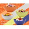 imageHomienly Wheat Straw Bowls Set Serving Bowls Plastic Bowls Reusable 26oz Microwave ampamp Dishwasher Safe Cereal Bowls Unbreakable for CerealSaladFruitSoup Bowls Modern Color4 PCSMondrian Style