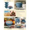 imageHomienly Wheat Straw Bowls with Lids Unbreakable 40 OZ Salad Container for Lunch Dishwasher Safe Cereal Bowl for Kitchen Camping Picnic 8 Piece Plastic Bowl Set includes 4 Bowls and 4 Lids BlackBlue