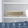 imageHomienly Wheat Straw Dinner Plates Set of 8 10 Inch Microwave and Dishwasher Safe Unbreakable Kids Plates 4 Colors Multi MS 01Beige