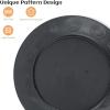 imageHomienly Wheat Straw Dinnerware Sets 20pcs Lightweight Unbreakable Dinnerware Microwave Dishwasher Safe Bowls Cups Forks Spoons setPerfect for Camping Outdoor Beige40pcs Black