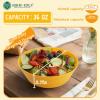 imageWheat Straw Bowl Sets of 6  36oz Cereal Bowls with Textured DesignLarge Soup Bowl  Microwave and Dishwasher Safe Ramen Bowl Set Alternative to Plastic Bowls for Serving SoupRamenSalad  MultiMulticolor