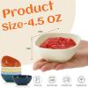 imageWheat Straw Bowl Sets of 6  36oz Cereal Bowls with Textured DesignLarge Soup Bowl  Microwave and Dishwasher Safe Ramen Bowl Set Alternative to Plastic Bowls for Serving SoupRamenSalad  MultiMulticolor