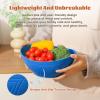 imageHomienly Wheat Straw Bowls Set Premium Wheat Straw Bowls Set of 6 Mixing Bowls for Kitchen Salad Cereal NutsMicrowave ampamp Dishwasher Safe Nesting Bowls Includes 3 SizesBlackIsland Theme