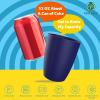 imageHomienly Wheat Straw Cups 8 PCS Plastic Cups Unbreakable Drinking Cup Reusable Dishwasher Safe Water Glasses with 4 Colors 12 OZIsland Series