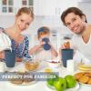 imageHomienly Wheat Straw Cups 8 PCS Plastic Cups Unbreakable Drinking Cup Reusable Dishwasher Safe Water Glasses with 4 Colors 12 OZNavy Blue
