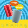 imageHomienly Wheat Straw Cups 8 PCS Plastic Cups Unbreakable Drinking Cup Reusable Dishwasher Safe Water Glasses with 4 Colors 12 OZOcean Blue