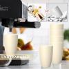 imageHomienly Wheat Straw Cups Set of 8 Unbreakable Drinking Cups Reusable Dishwasher Safe Water Glasses Kids Size 8 OZBeige