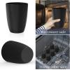 imageHomienly Wheat Straw Cups Set of 8 Unbreakable Drinking Cups Reusable Dishwasher Safe Water Glasses Kids Size 8 OZBlack