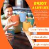 imageHomienly Wheat Straw Cups Set of 8 Unbreakable Drinking Cups Reusable Dishwasher Safe Water Glasses Kids Size 8 OZNo TextureMultiple Color