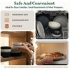 image:imageHomienly Wheat Straw Dinnerware Sets 40 PCS Plates and Bowls Sets with Cup Set and Dipping Bowls Unbreakable Camping Dishes Microwave and Dishwasher Safe Dinnerware Set for Dinner Outdoor BeigeGery Stone