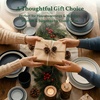 image:imageHomienly Wheat Straw Dinnerware Sets 40 PCS Plates and Bowls Sets with Cup Set and Dipping Bowls Unbreakable Camping Dishes Microwave and Dishwasher Safe Dinnerware Set for Dinner Outdoor BeigeGery Stone